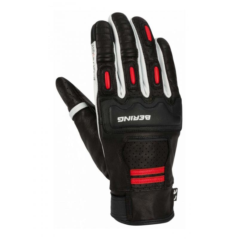 Gants cuir Bering Alfred noir- 9