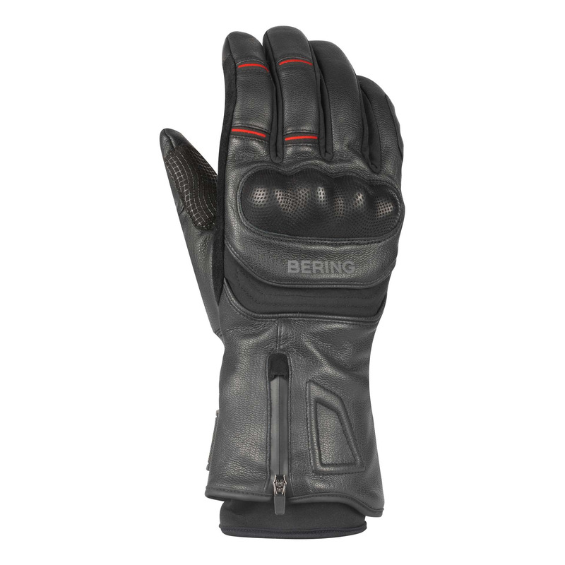 Gants cuir Bering Halifax noir- T9