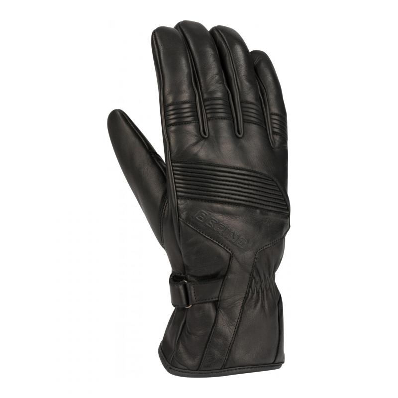 Gants cuir Bering Nestor noir- 8