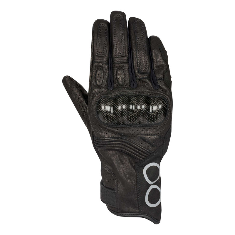 Gants cuir Bering Tornado noir- T8
