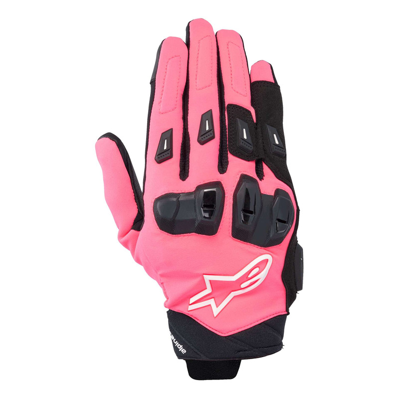 Gants cuir femme Alpinestars Stella SP X 3 diva pink/black/white- XS