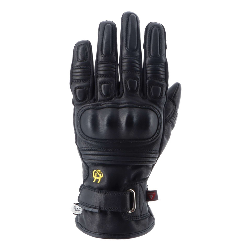 Gants cuir femme Helstons Furiosa noir- T6