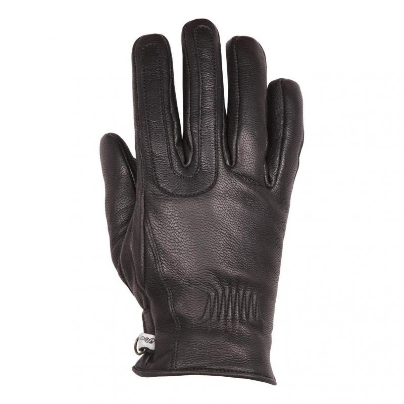 Gants cuir femme Helstons You Lady noir- T6