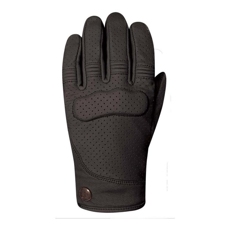 Gants cuir femme Racer Shirley noir- XS