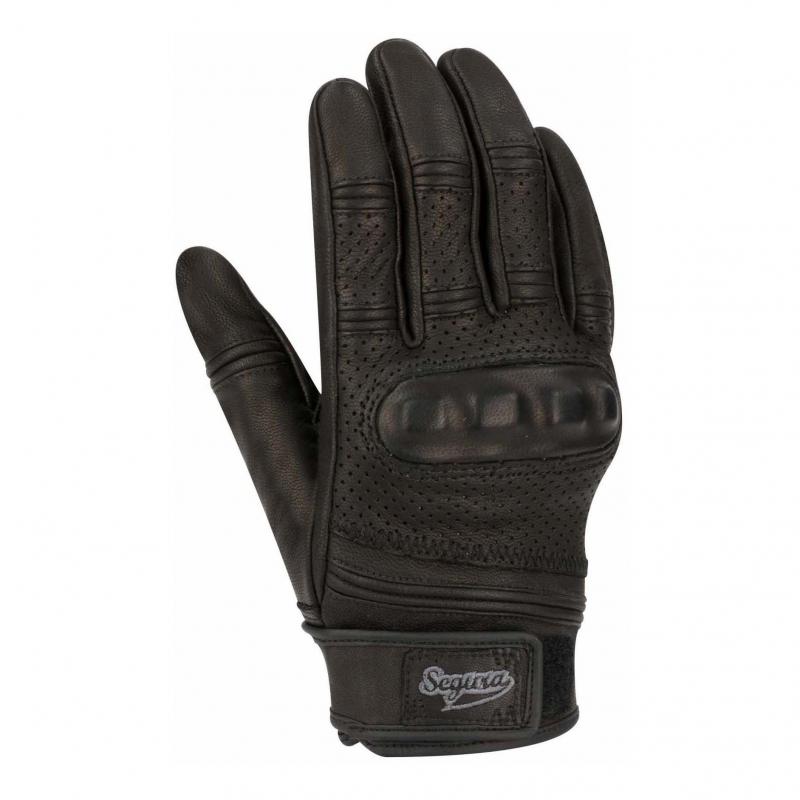 Gants cuir femme Segura Lady Spacy noir- T5