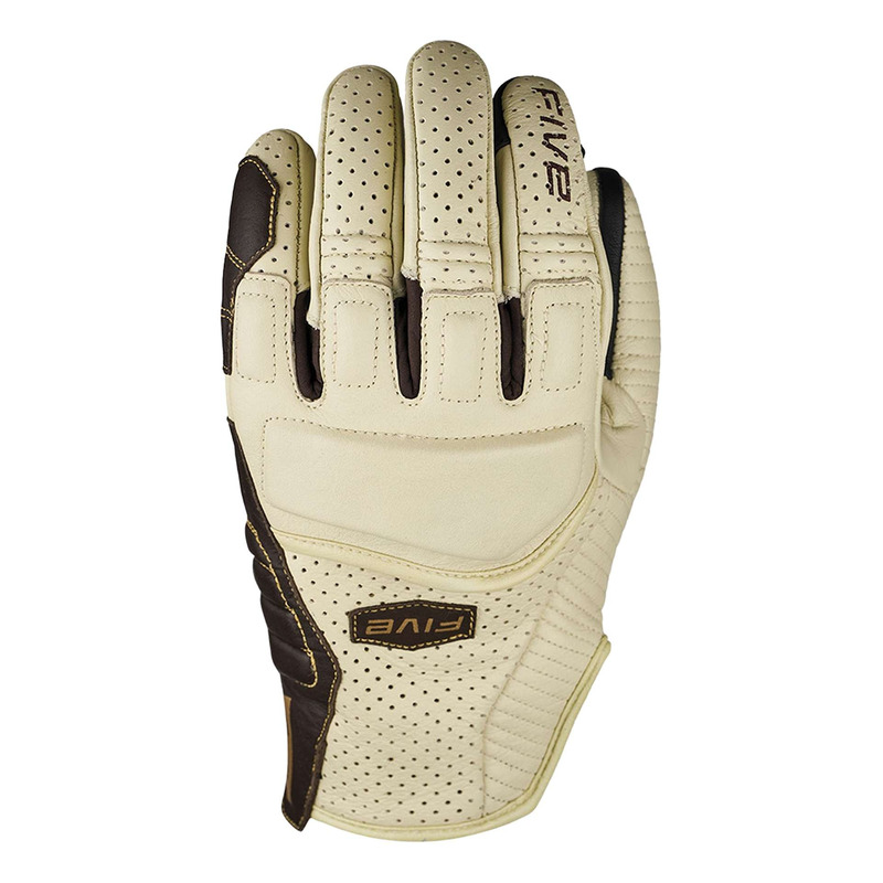 Gants cuir Five Tucson beige
