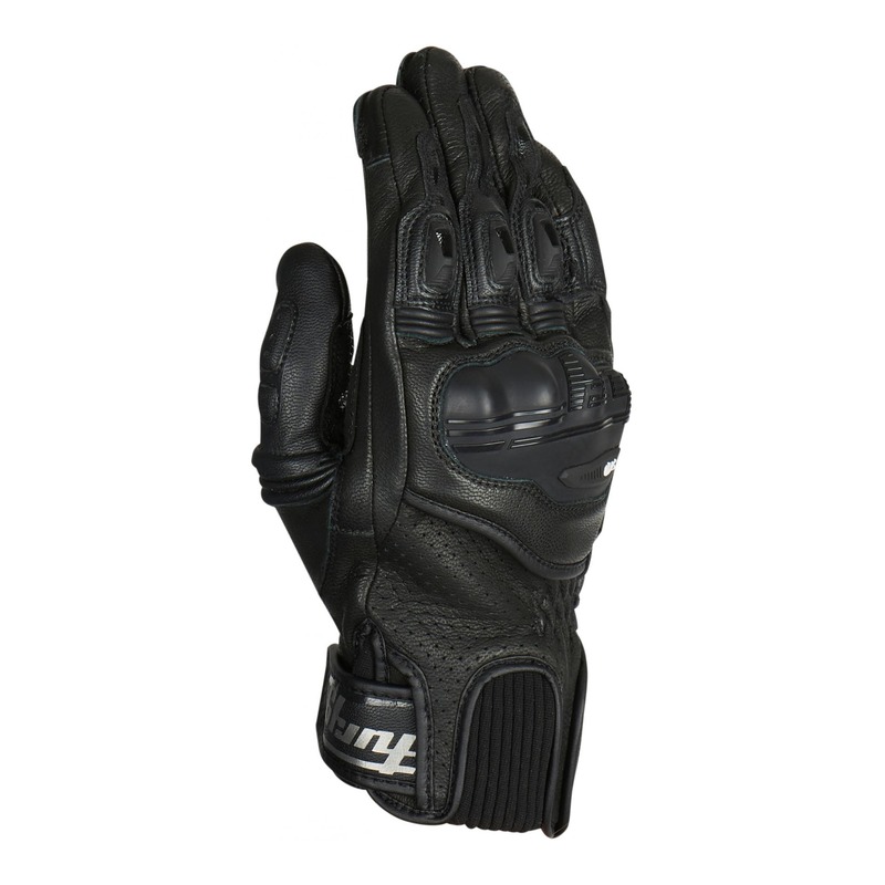 Gants cuir Furygan Savitar noir/noir- S