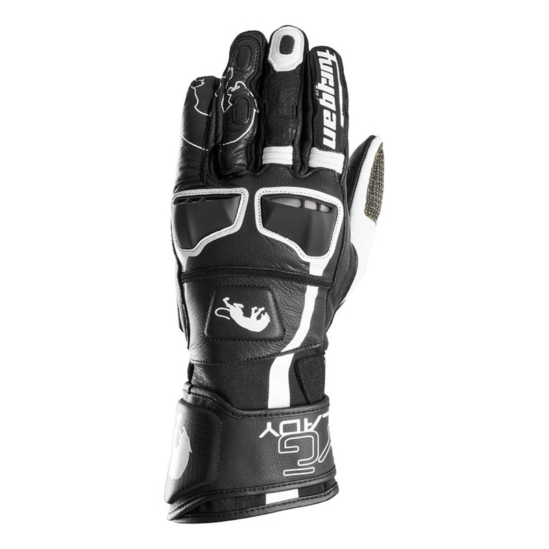 Gants cuir Furygan STYG15 Lady noir/blanc