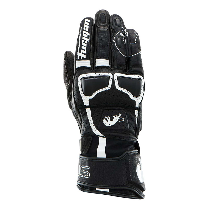 Gants cuir Furygan STYG15 Vented noir/blanc