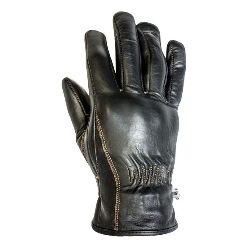 Gants cuir Helstons Basik marron- T8