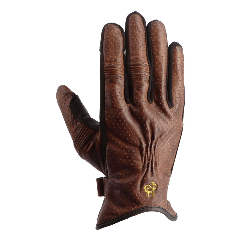 Gants cuir Helstons Condor Air Evo marron/noir