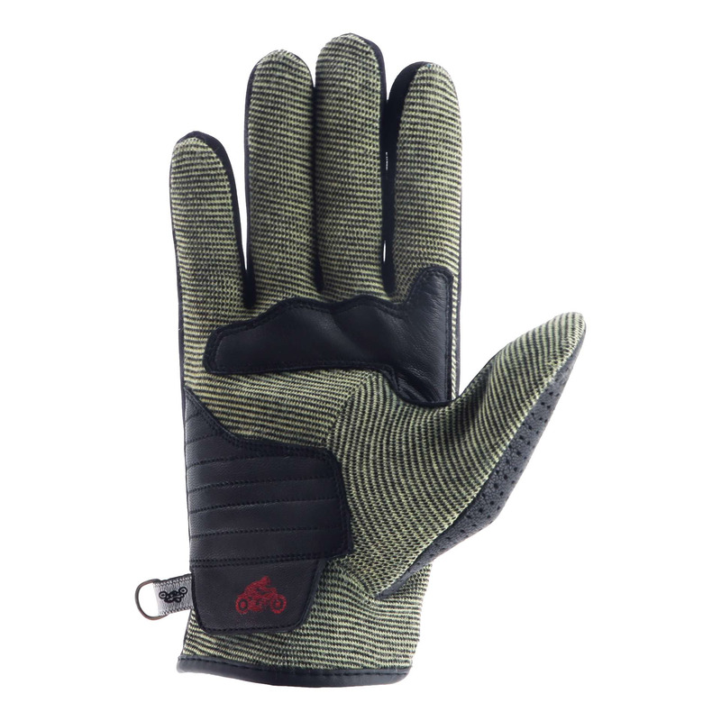 Gants cuir Helstons Leader Air noir