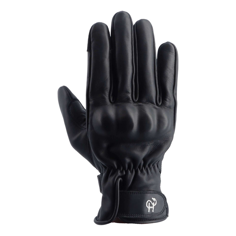 Gants cuir Helstons Ska marron/noir
