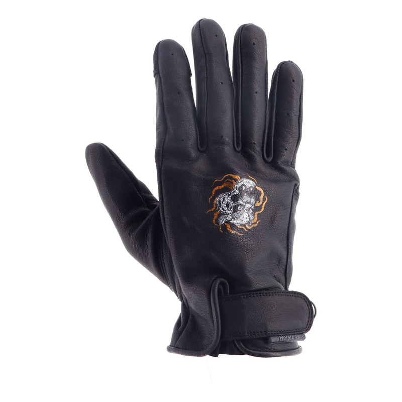 Gants cuir Helstons Tiger noir
