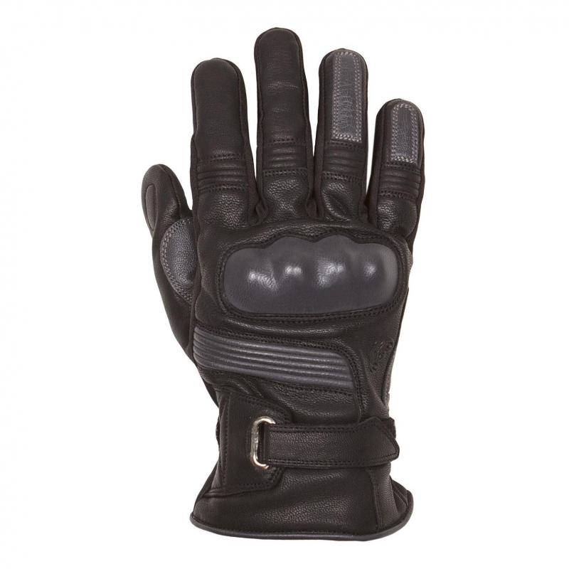 Gants cuir Helstons Vertigo noir/gris- T11