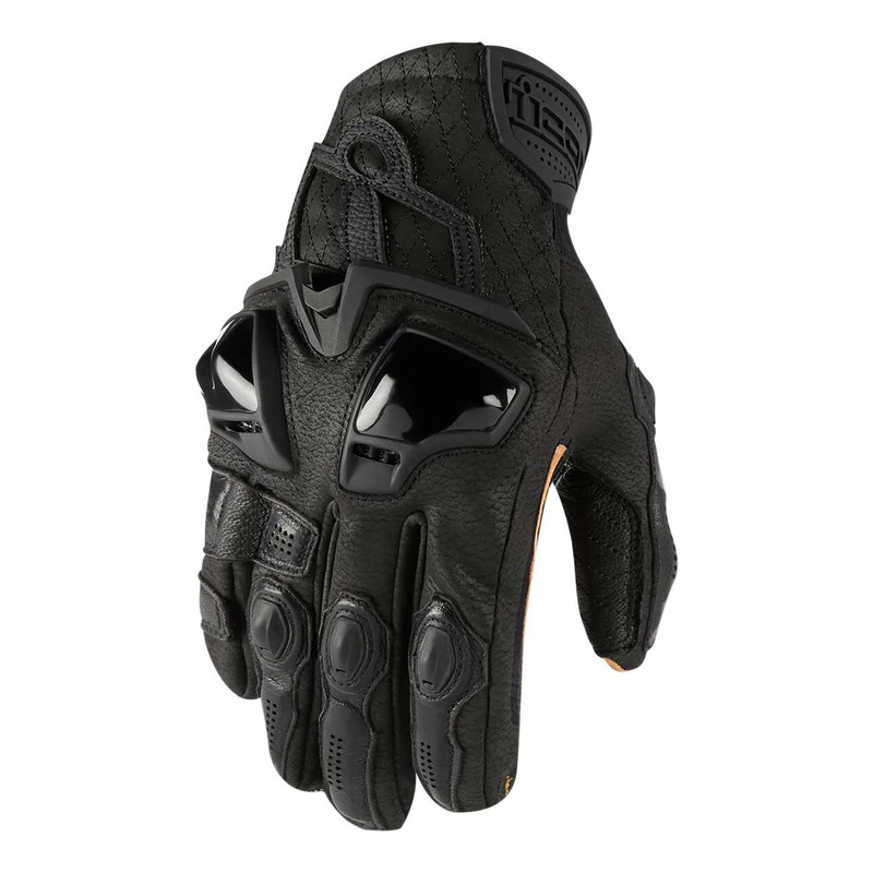 Gants cuir Icon Hypersport™ Short black