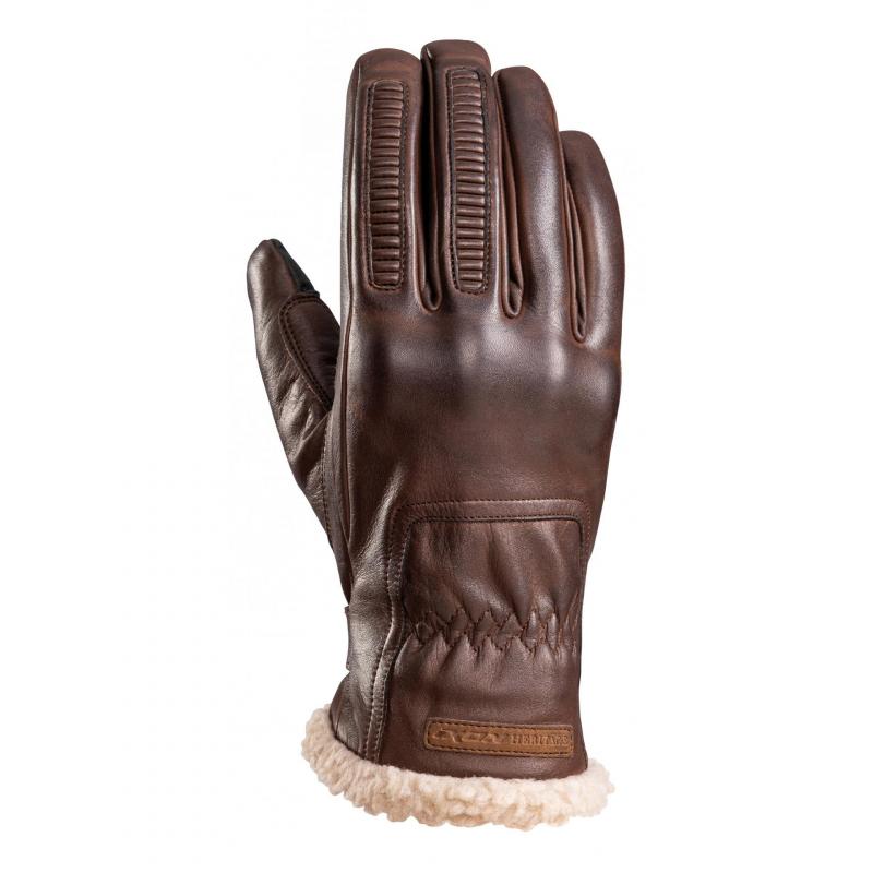 Gants cuir Ixon Pro Custom L marron- XS