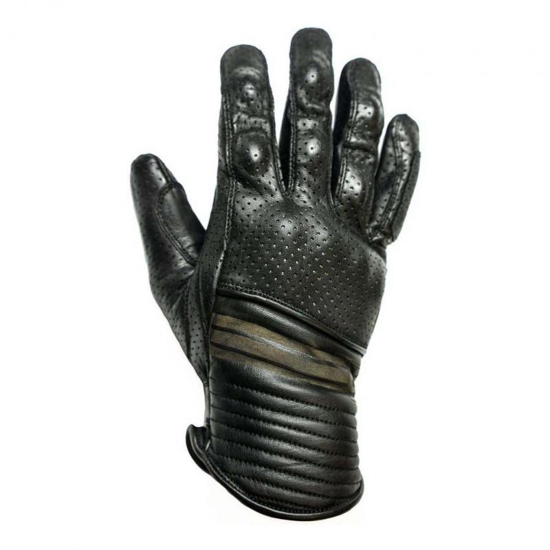 Gants cuir perforés Helstons Corporate noir- T9