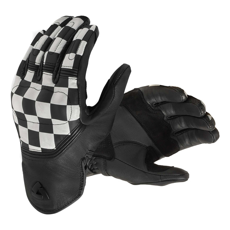 Gants cuir Rev’It Redhill white/black