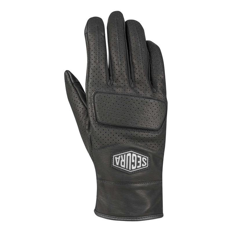 Gants cuir Segura Bogart noir- T9