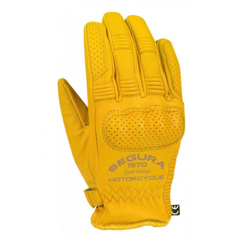 Gants cuir Segura Cassidy beige- T8
