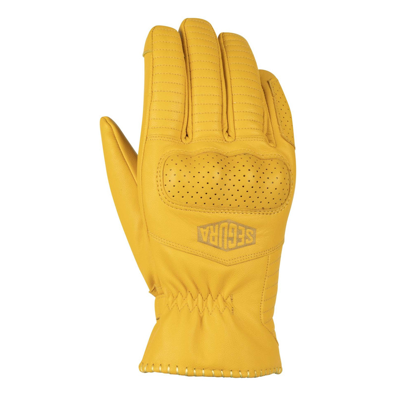Gants cuir Segura Panther beige- T11