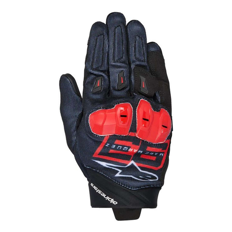Gants cuir/textile Alpinestars MM93 SPX 1 black/red/blue navy/white