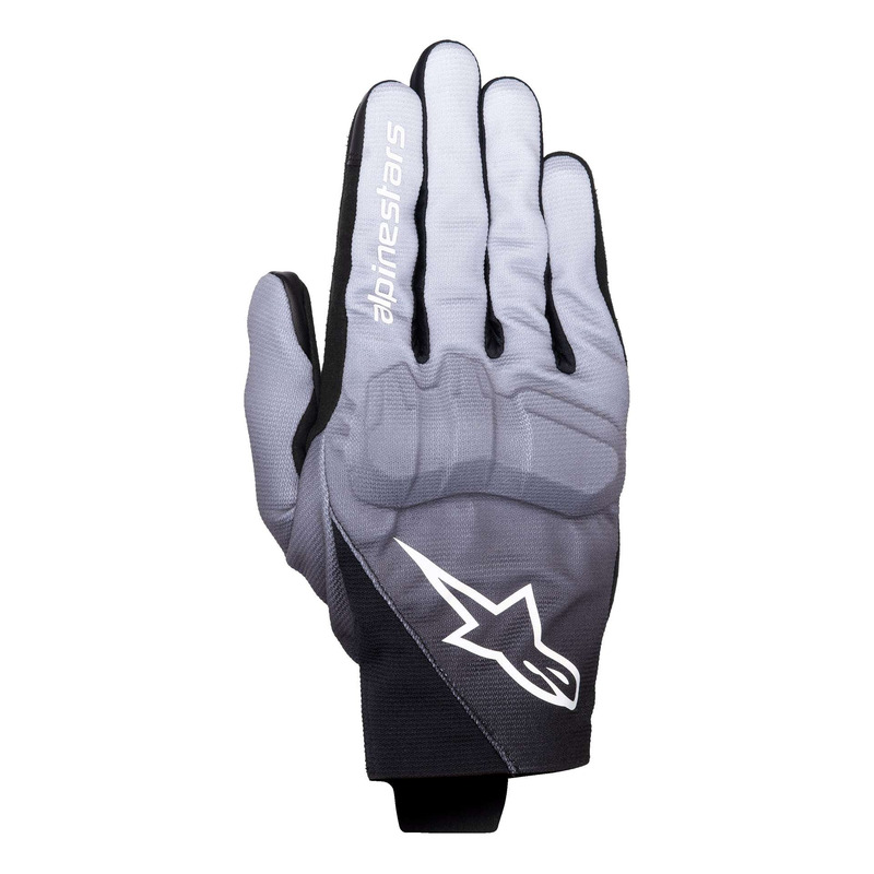 Gants cuir/textile Alpinestars Reef V2 mid gray/black/white