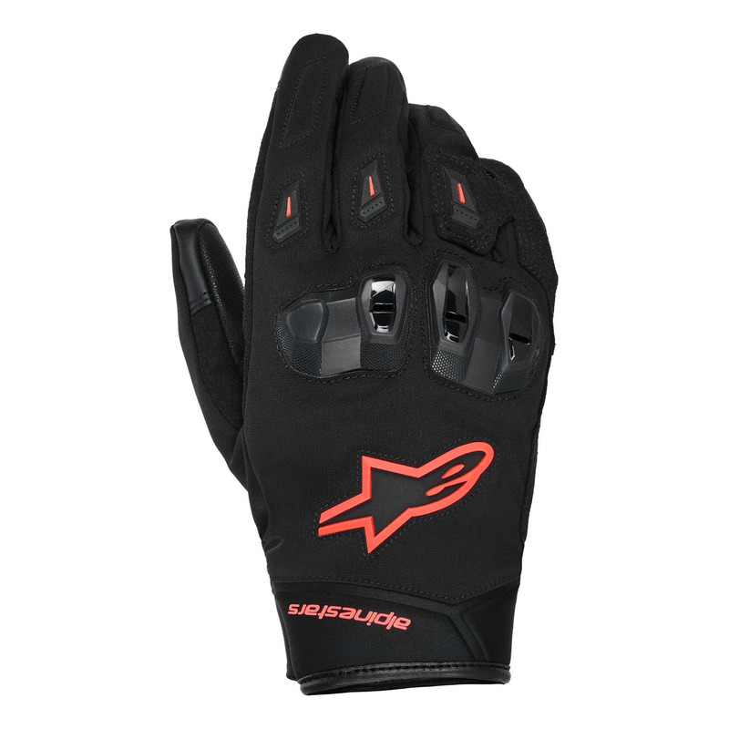 Gants cuir/textile Alpinestars SP X Z Drystar black/red fluo- 3XL