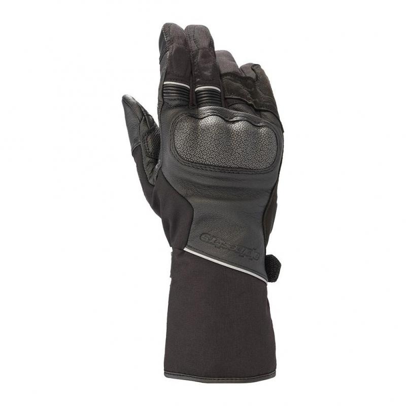 Gants cuir/textile Alpinestars Stella WR-2 Gore-Tex avec Gore Grip noi