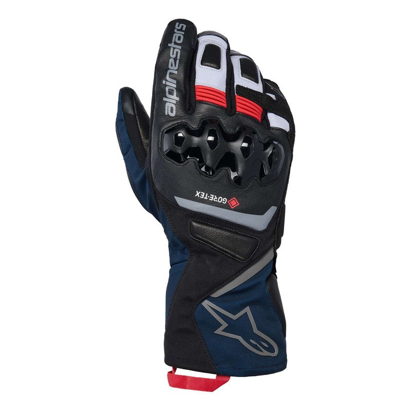 Gants cuir/textile Alpinestars WT-8 Gore-Tex Insulated black/dark blue