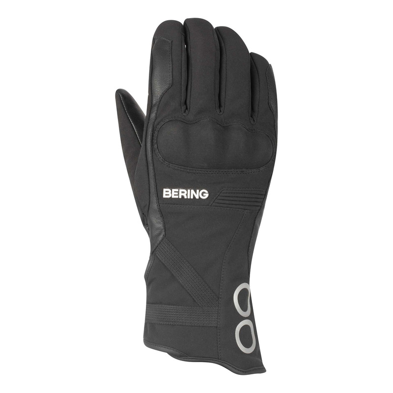 Gants cuir/textile Bering Arctic noir- T13