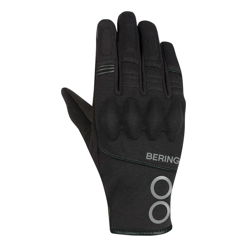 Gants cuir/textile Bering Nassau noir- T8