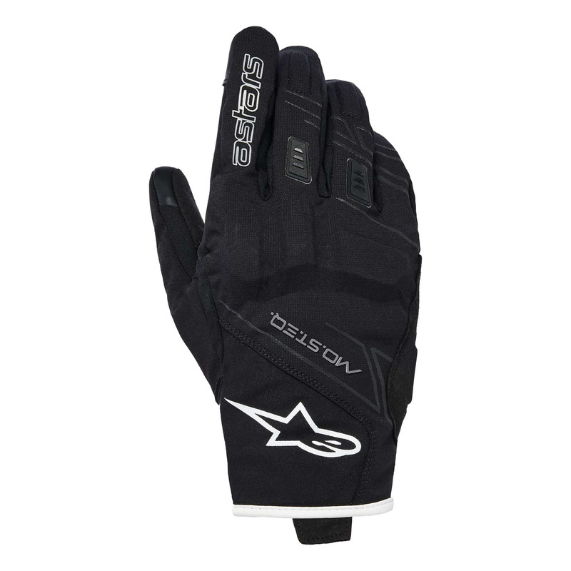 Gants cuir/textile femme Alpinestars Stella Moblast WP black/off white