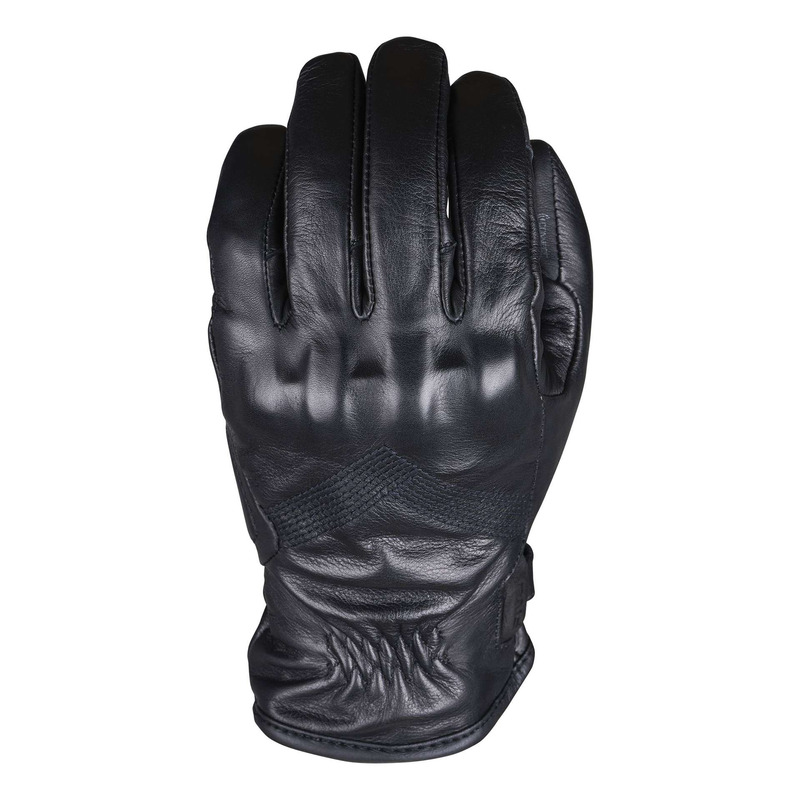 Gants cuir/textile femme Five Town WP Woman noir