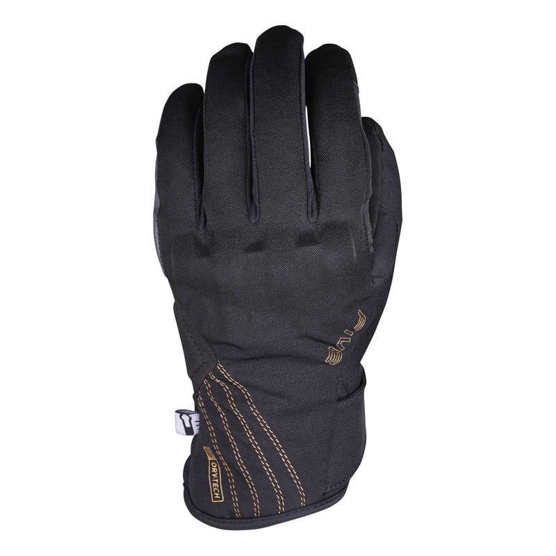 Gants cuir/textile femme Five WFX5 WP Woman noir