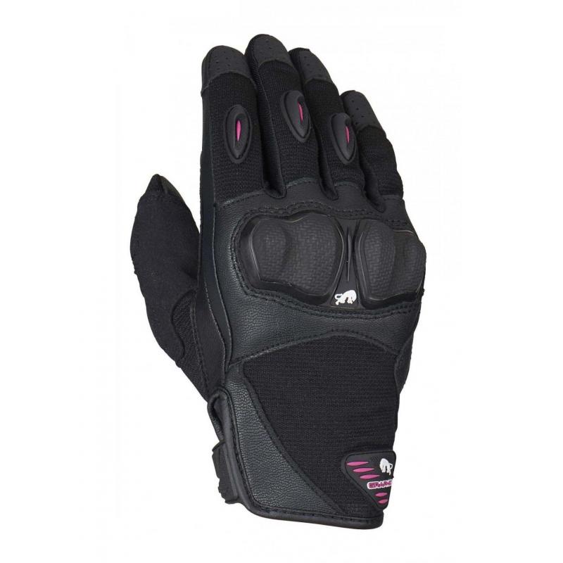 Gants cuir/textile femme Furygan Lady Graphic Evo 2 noir- XS
