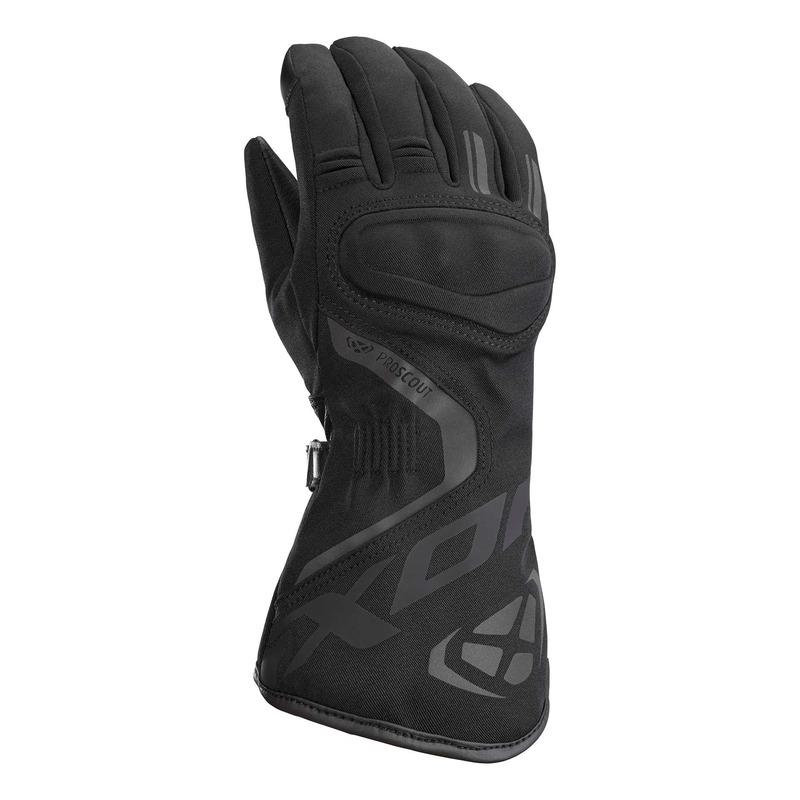 Gants cuir/textile femme Ixon Pro Scout Lady noir
