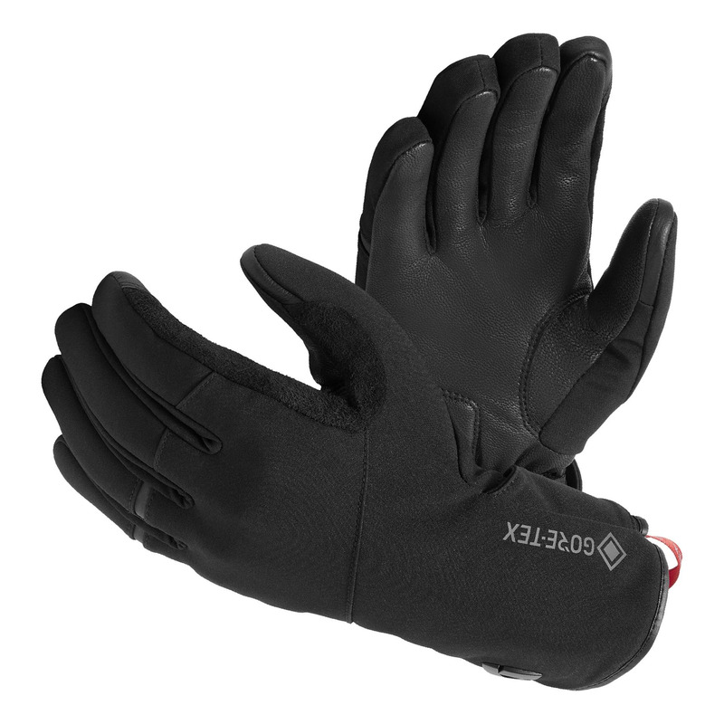 Gants cuir/textile femme Rev’It Chevak GTX Ladies black