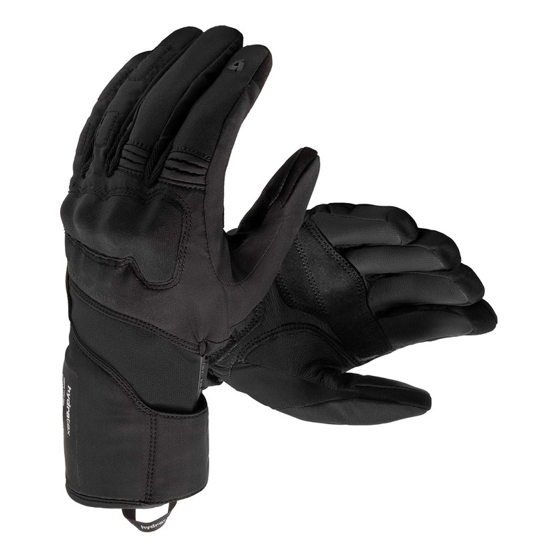 Gants cuir/textile femme Rev’It Convergent H2O Ladies black
