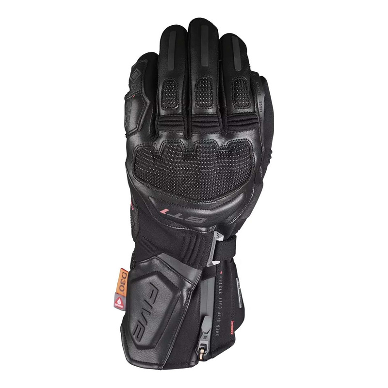 Gants cuir/textile Five GT1 Evo GTX black