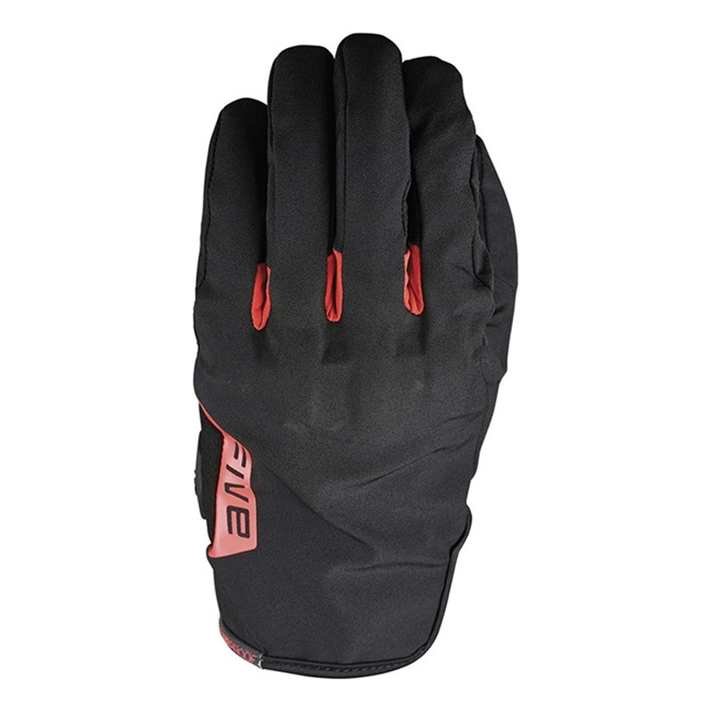 Gants cuir/textile Five Ranger WP black/red