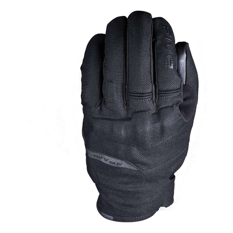 Gants cuir/textile Five Spark WP noir- XL