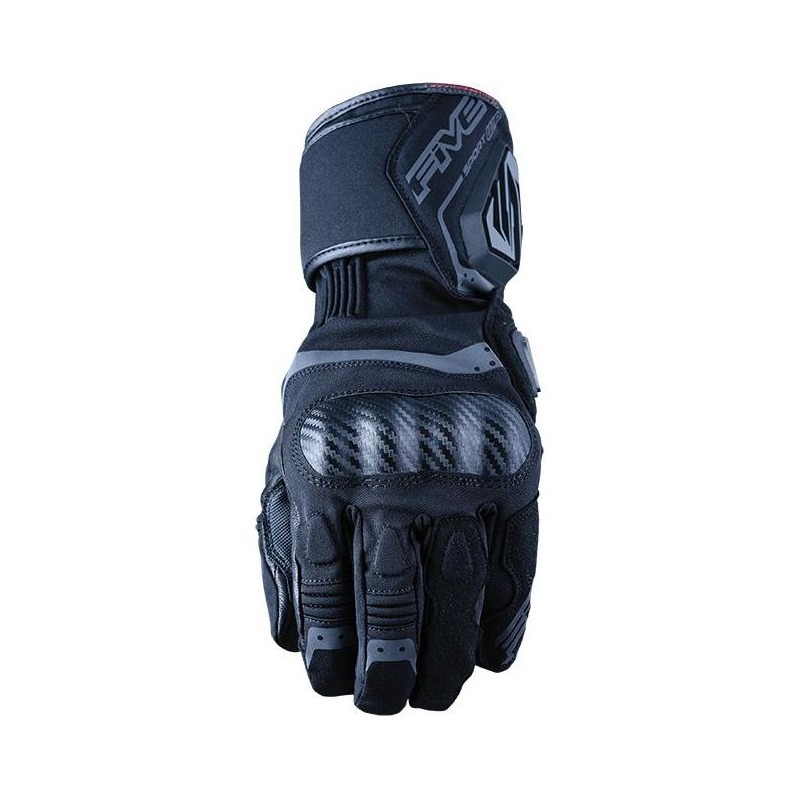 Gants cuir/textile Five Sport WP Drytech noir- XS