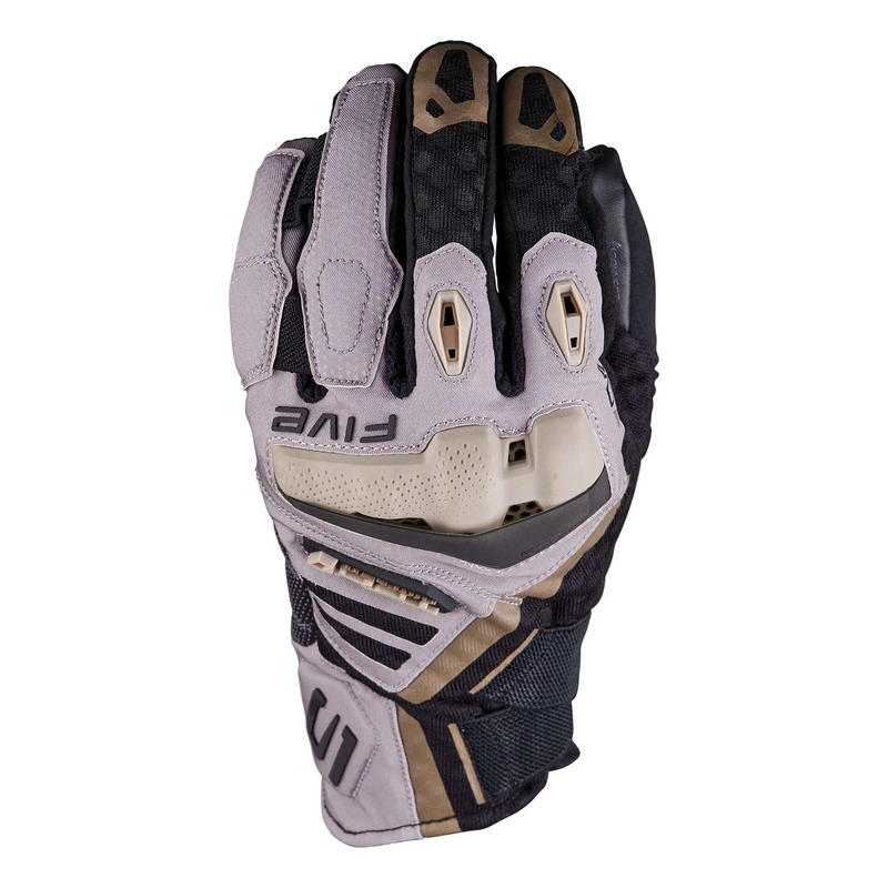 Gants cuir/textile Five TFX1 Airflow Short sand/brown