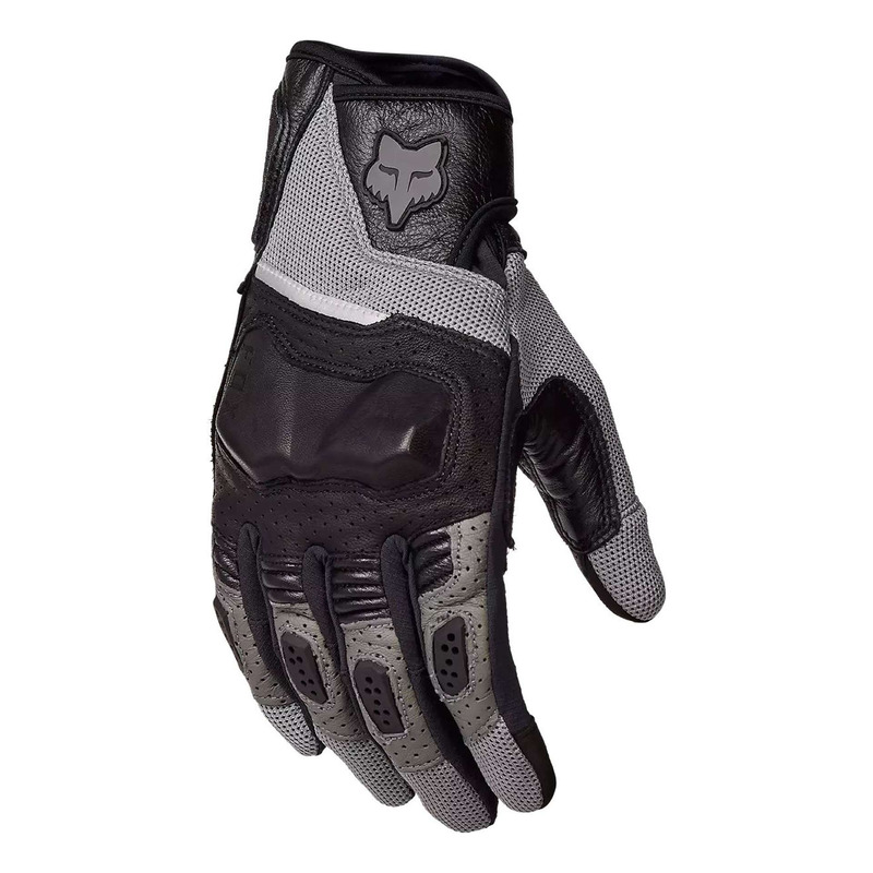 Gants cuir/textile Fox Racing Bomber Pro Air noir/gris