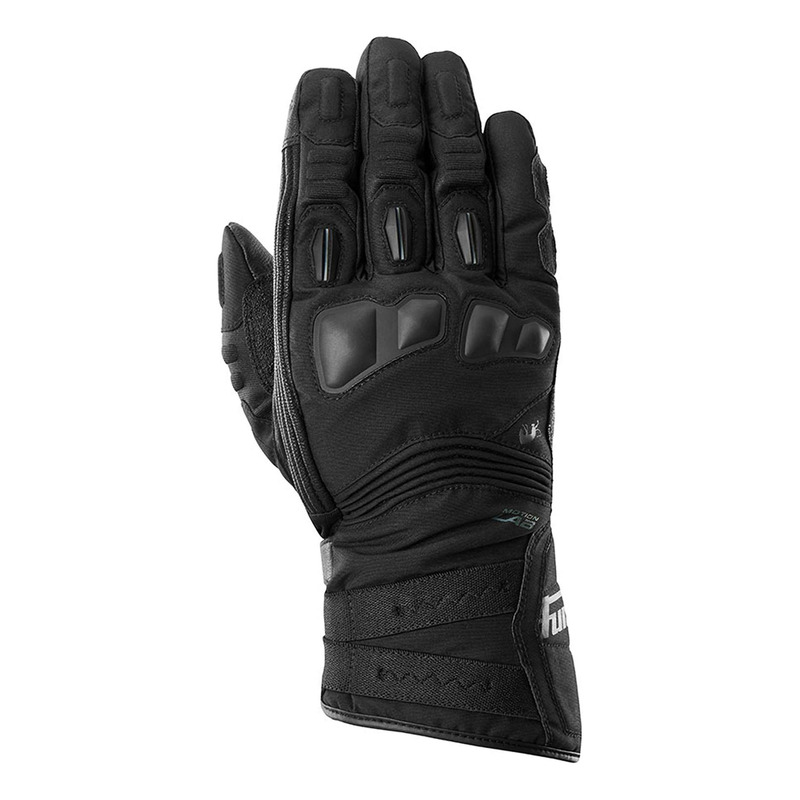 Gants cuir/textile Furygan Aravis 37,5 Primaloft noir