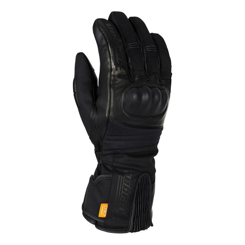 Gants cuir/textile Furygan Furylong D3O noir- S
