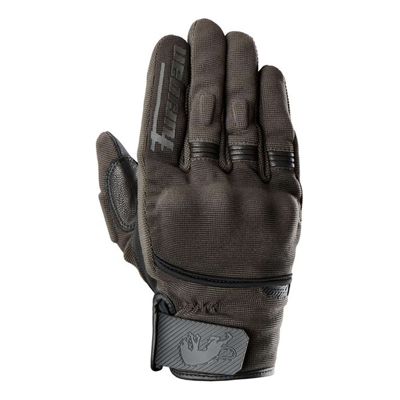 Gants cuir/textile Furygan Jet D3O Evo marron- S
