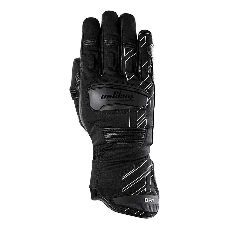 Gants cuir/textile Furygan Starker D3O Primaloft 37.5 noir/pearl